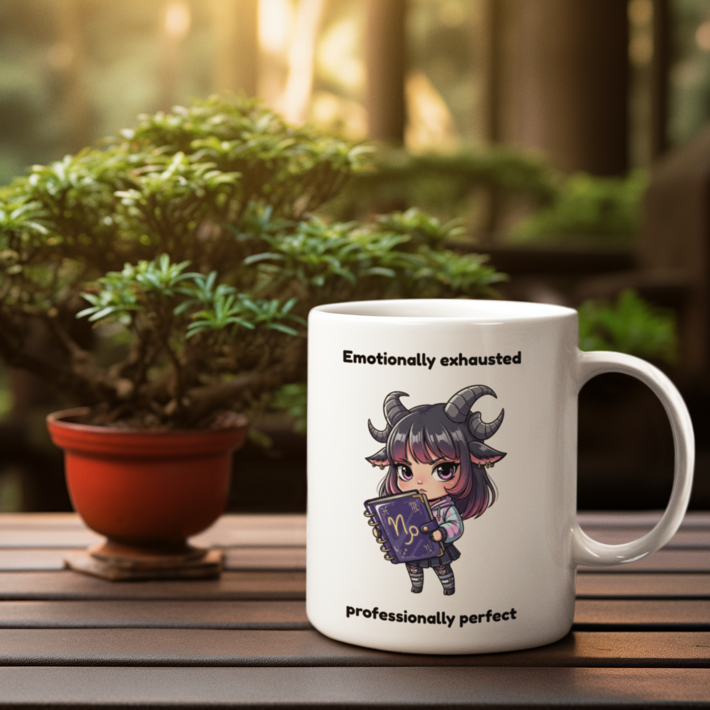 "Emotionally Exhausted Professionally Perfect" - Capricorn Coffee Mug