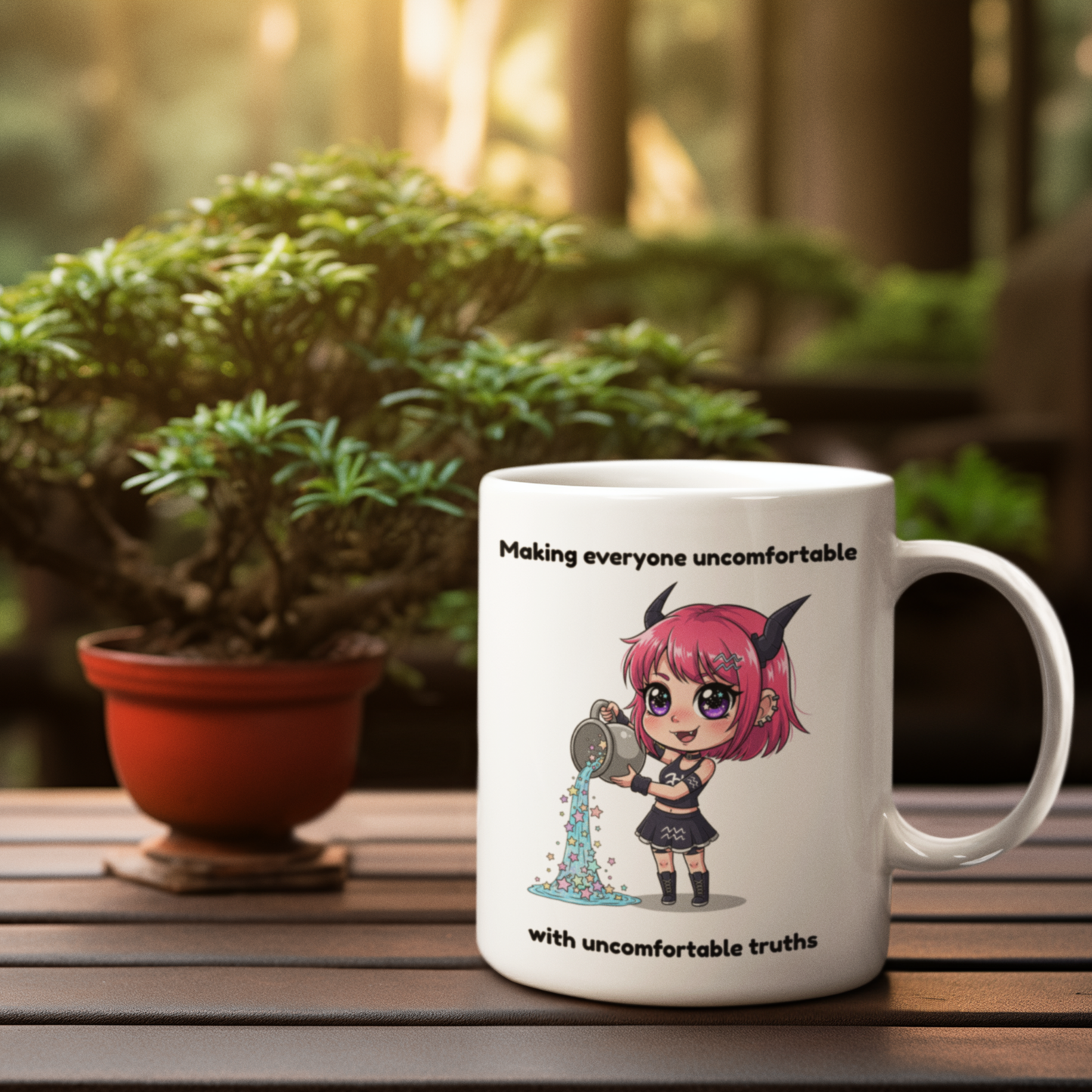 "Making Everyone Uncomfortable" - Aquarius Coffee Mug