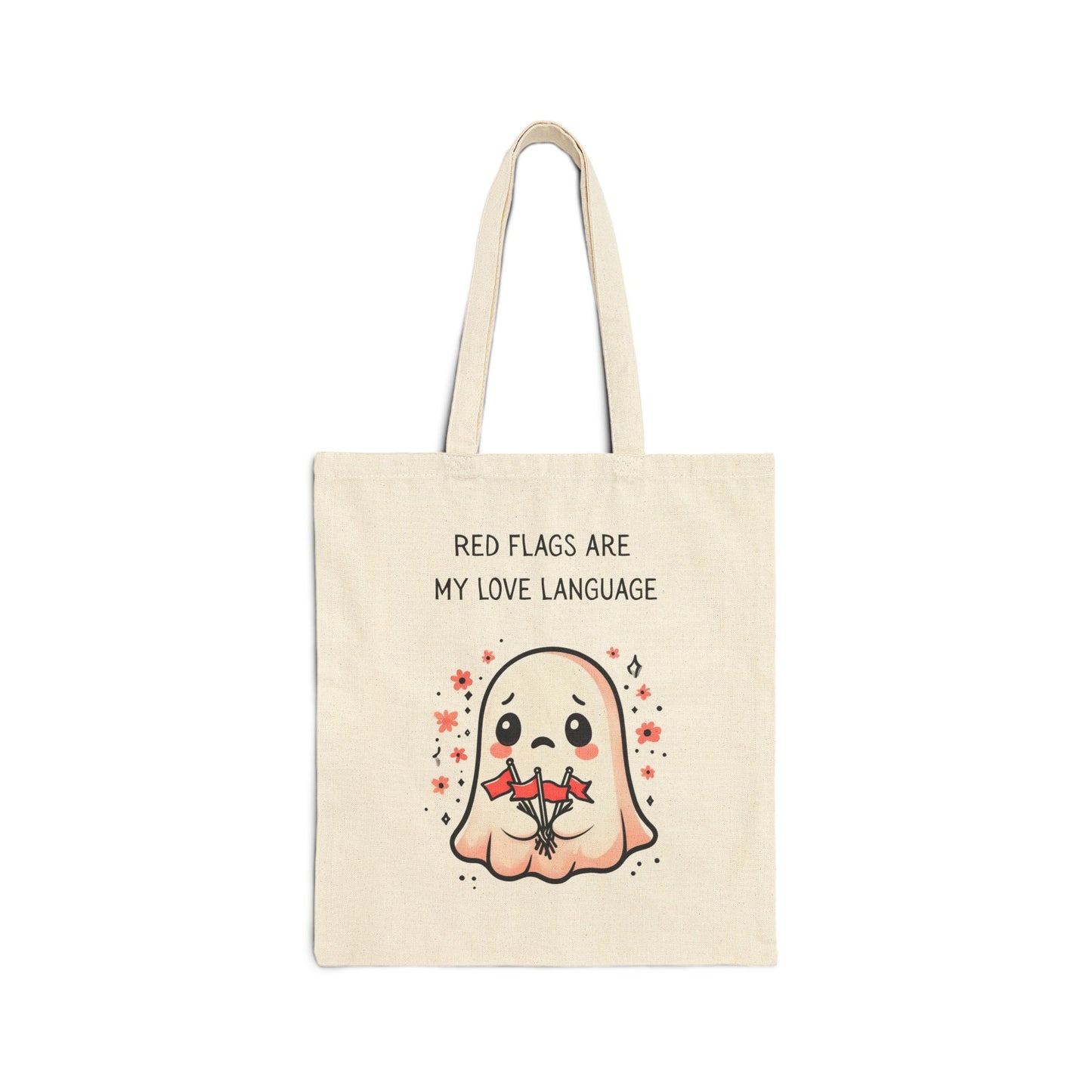 Red Flags Are My Love Language Tote Bag – Funny & Honest Gift