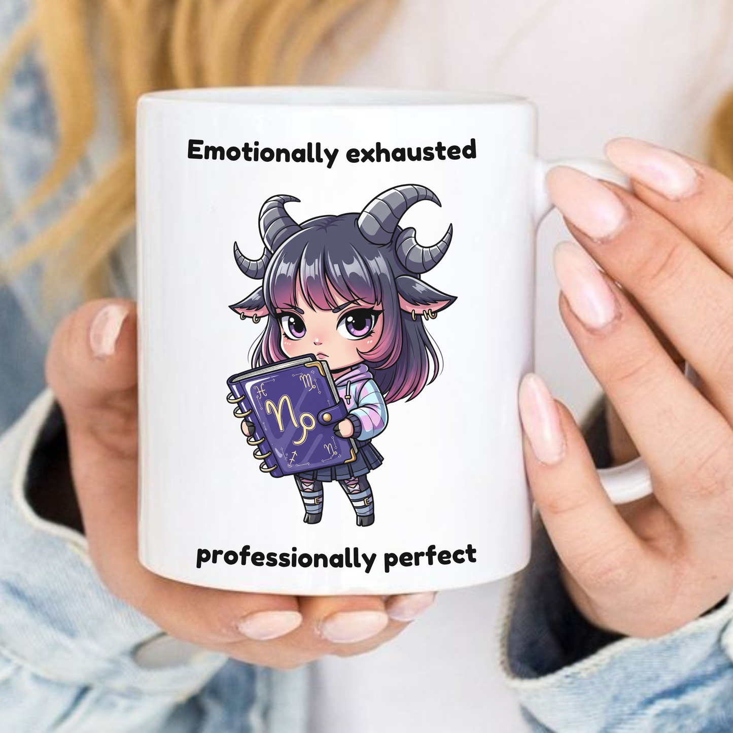 "Emotionally Exhausted Professionally Perfect" - Capricorn Coffee Mug