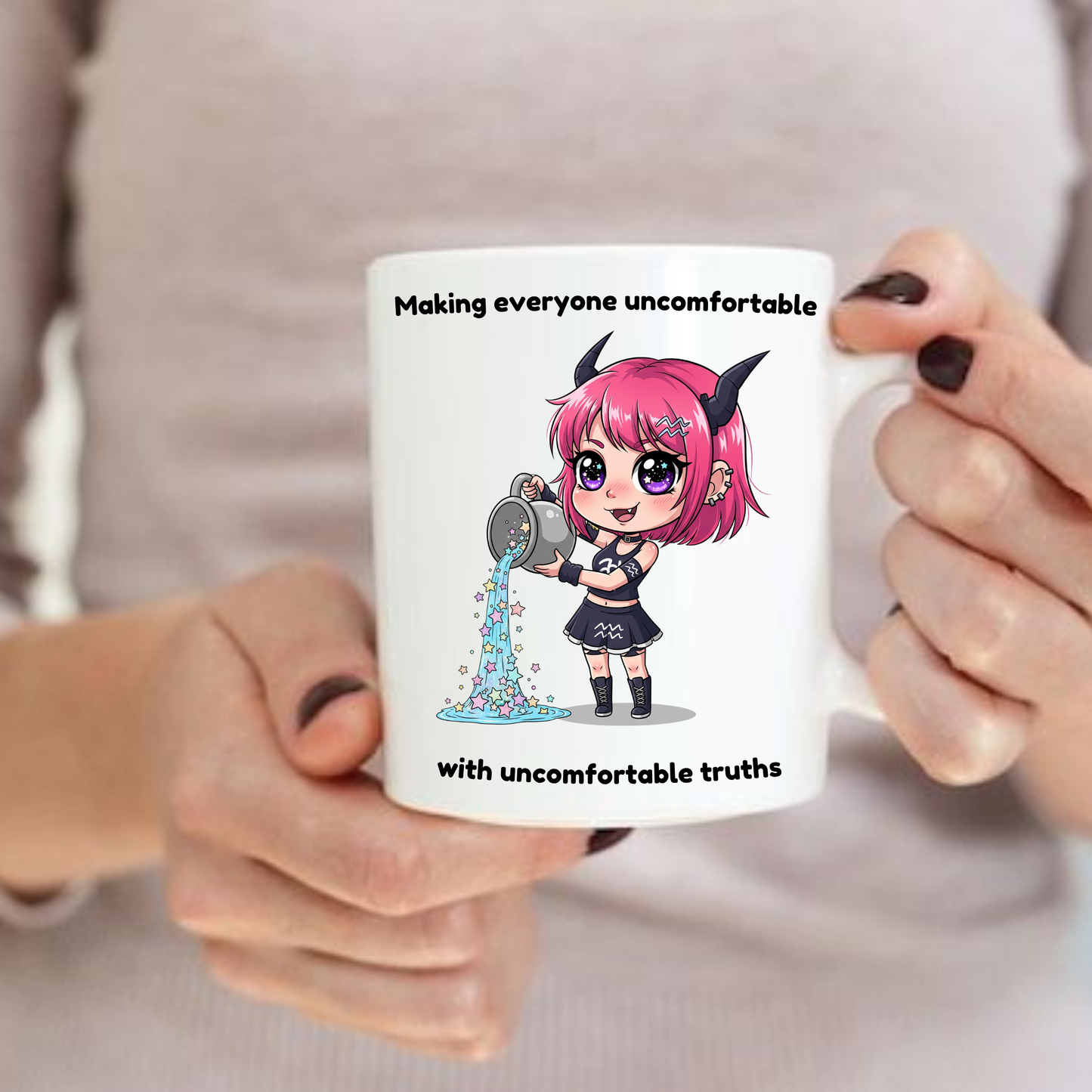 "Making Everyone Uncomfortable" - Aquarius Coffee Mug