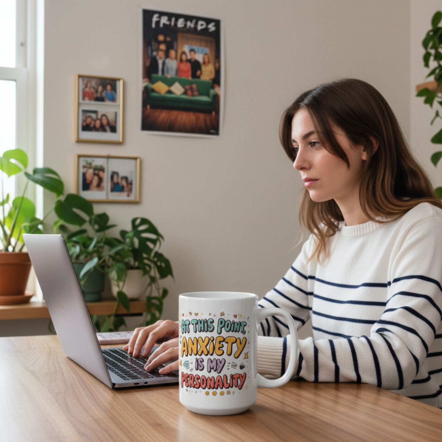 Anxiety Is My Personality Mug, Funny Mental Health Gift