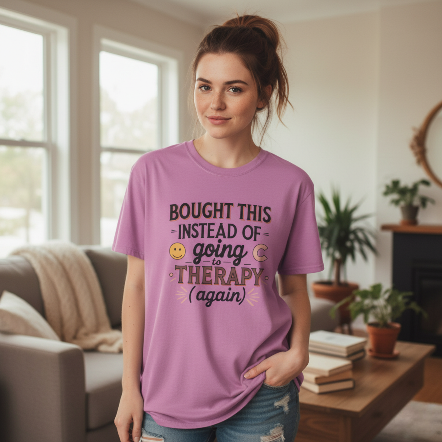 Funny Sarcastic T-Shirt, Mental Health Humor T-Shirt